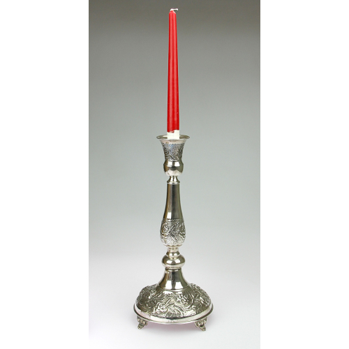 Velké stříbrné svícny