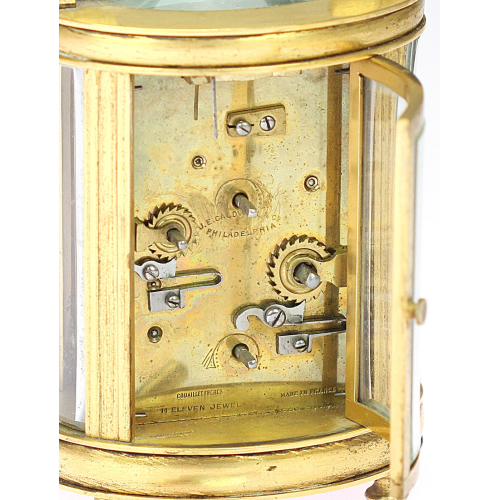 Francouzský cestovní budík - Couaillet Frères