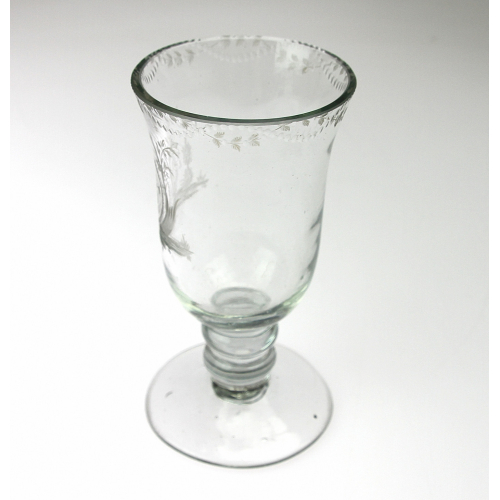 Číše na noze - Harrachov, r. 1790