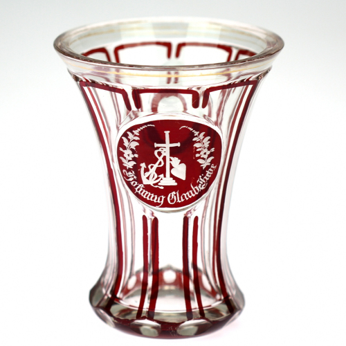 Glass beaker - Love, Faith and Hope