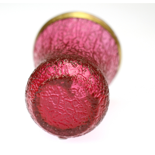 Číška z ledovaného skla - 50. - 60. léta 19. století