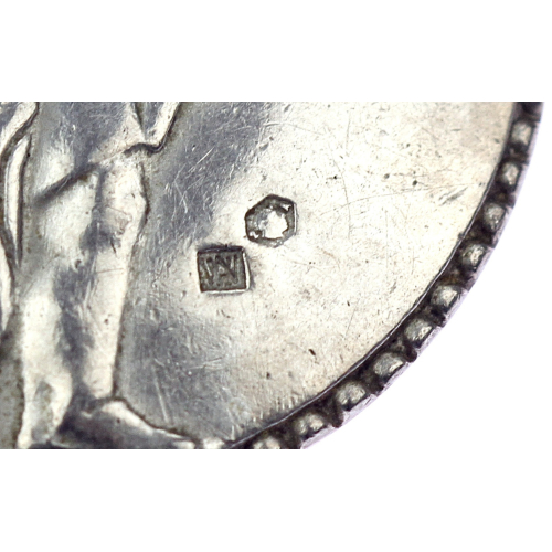 Stříbrná brož - Wiener Werkstätte