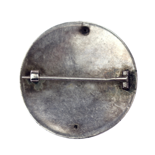 Stříbrná brož - Wiener Werkstätte