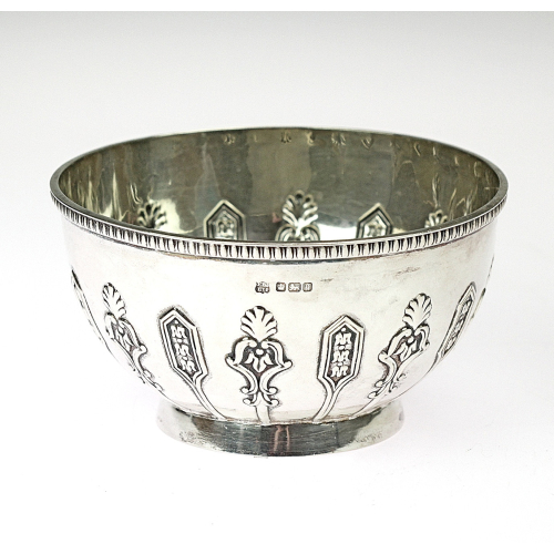 Silver bowl - England, 1899