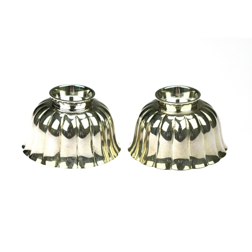 Párové stříbrné slánky - Bvlgari