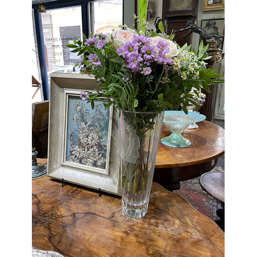 Skleněná váza - L.J.Gr.