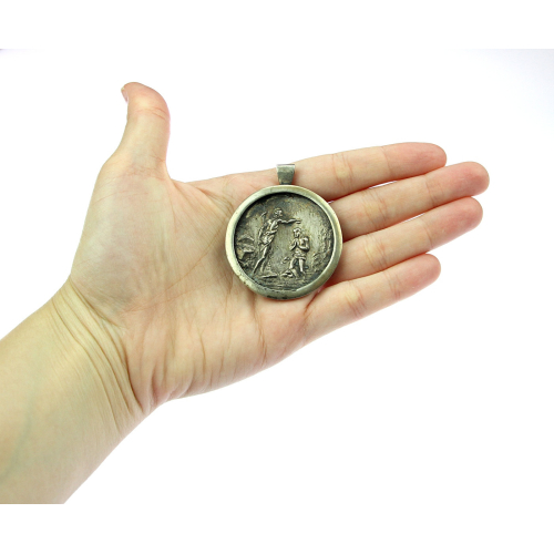 Křestní medailon - Rakousko-Uhersko, r. 1882