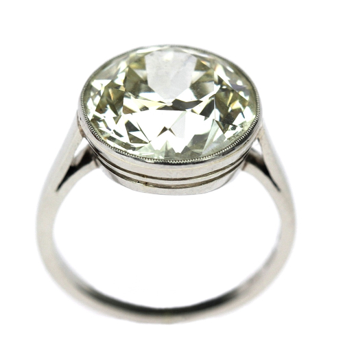 Diamond ring 9.70 ct