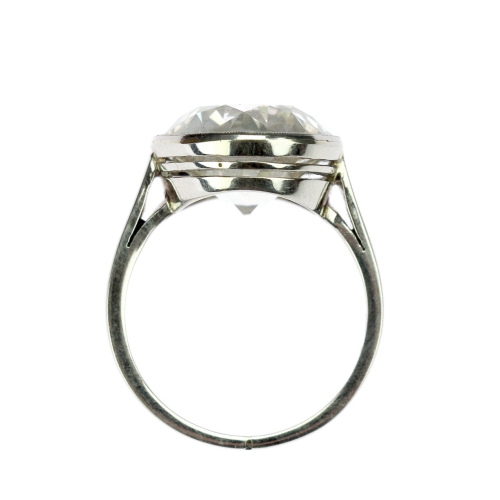 SOLD - Diamond ring 9.70 ct