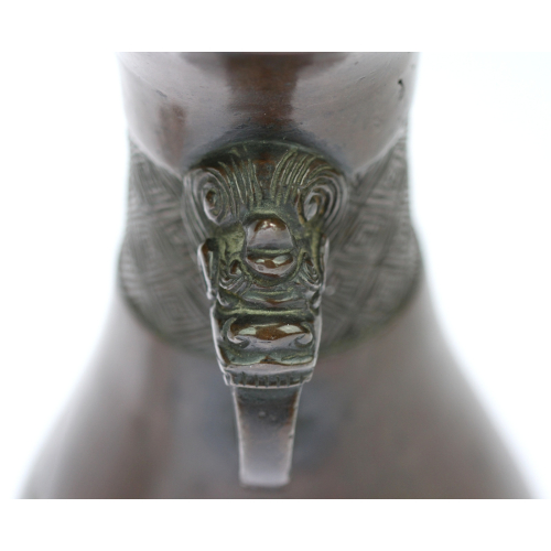 Chinese bronze vase