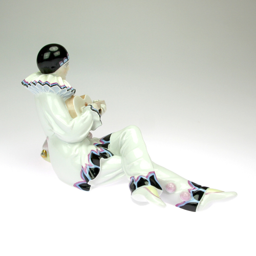 Pierot with guitar - Rosenthal