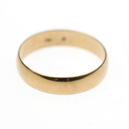 Zlatý snubní prsten