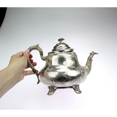 Silver teapot - France, 1870