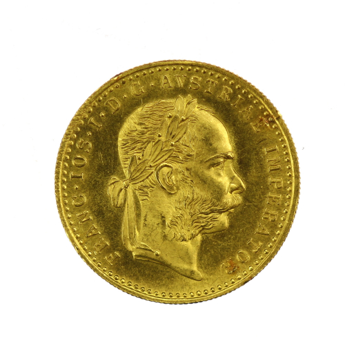 Zlatá mince - dukát...