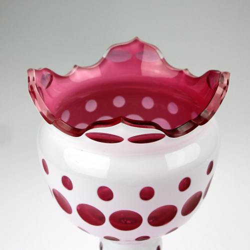 Layered glass vase - Bohemia