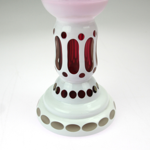 Layered glass vase - Bohemia