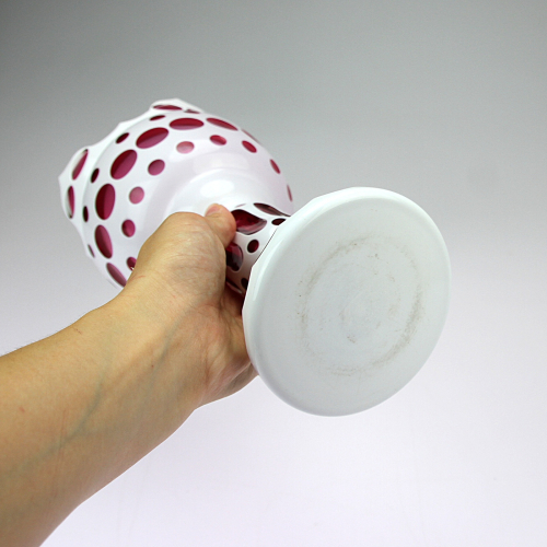 Layered glass vase - Bohemia