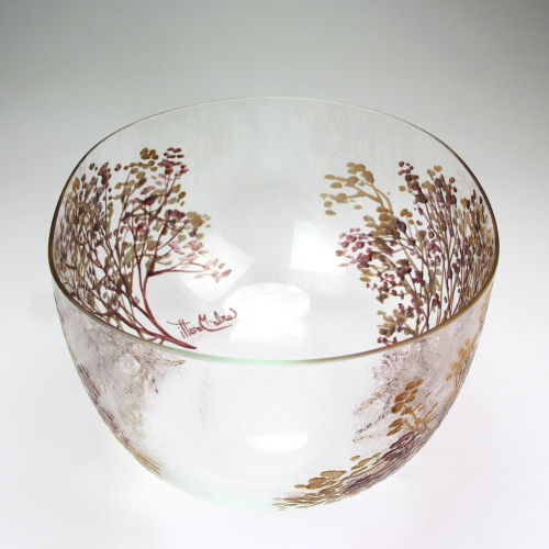 Glass bowl - Carlo Moretti