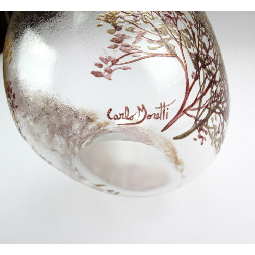 Glass bowl - Carlo Moretti