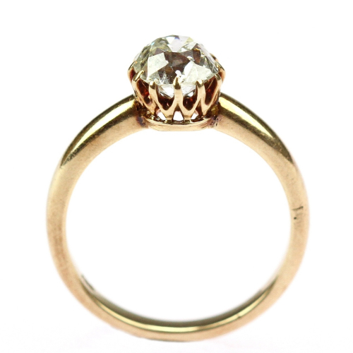 Ring with diamond 1,50 ct