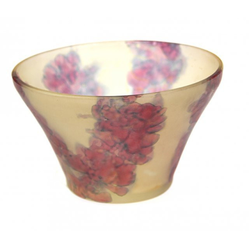Art Nouveau glass bowl