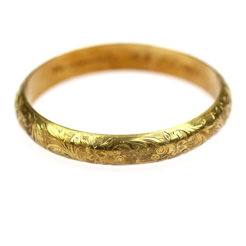 Solid gold bracelet - 1927