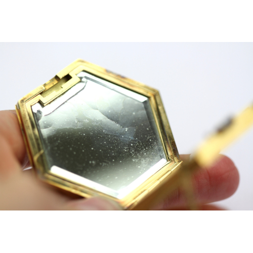 Zlatá prvorepubliková pudřenka