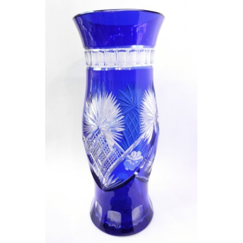 Engraved glass vase, 1st...