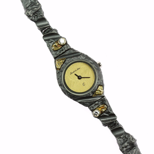 Ladies silver wristwatch