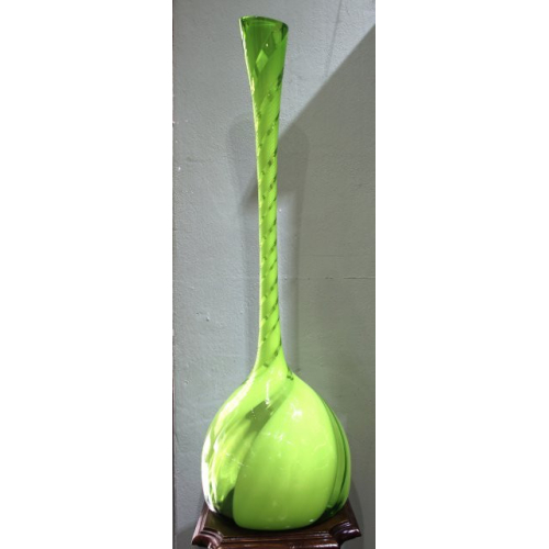 Glass vase by René Roubíček