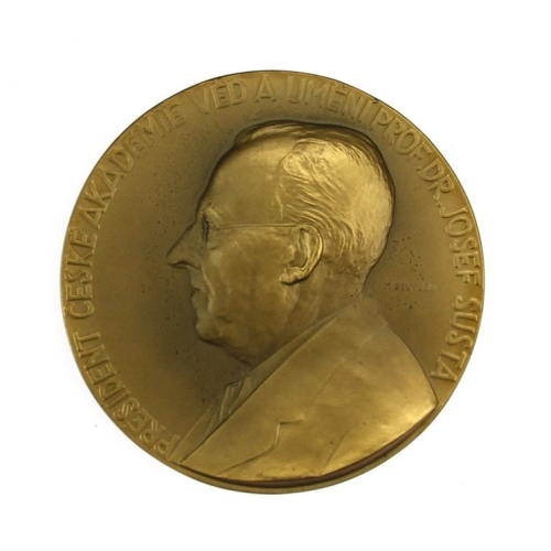 Bronzová medaile J. Šusta