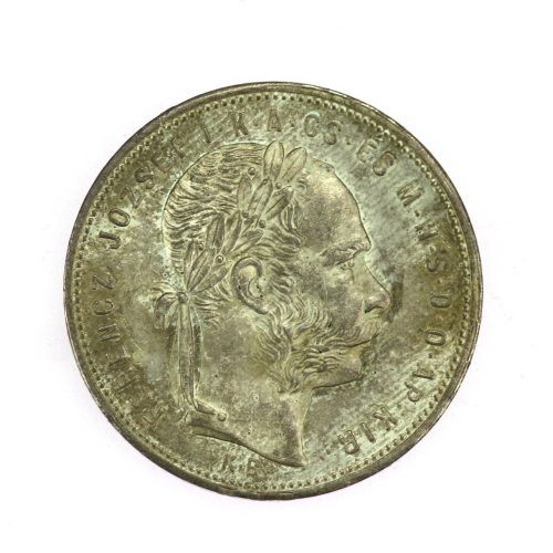 Stříbrná mince - 1 florin 1881