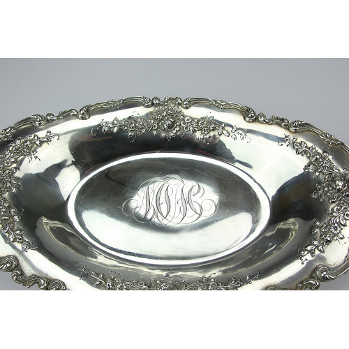 Stříbrná miska a monogramem - Bailey Banks & Biddle