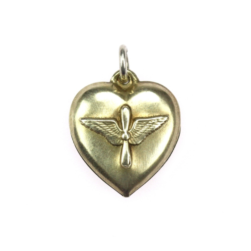 Silver pendant - heart