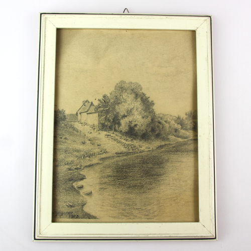 Landscape drawing - year 1903