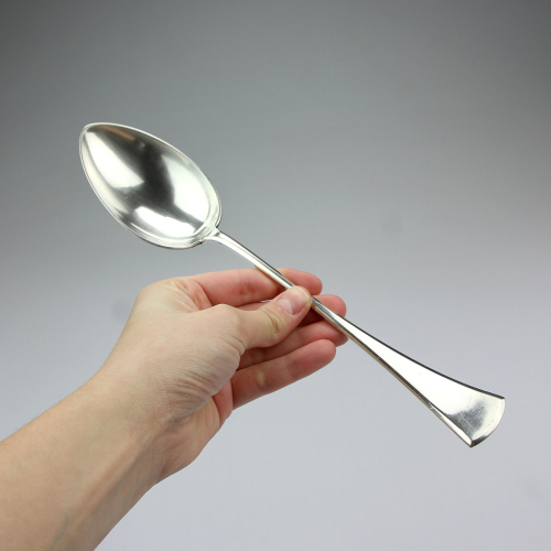 Stříbrná servírovací lžíce 26,3 cm - Alfréd Pollak