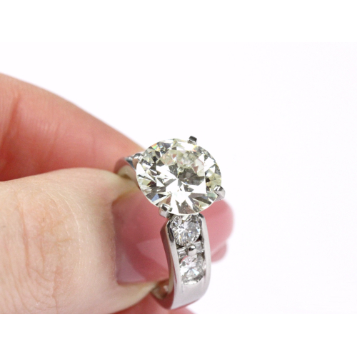 Prsten s diamantem 4,20 ct