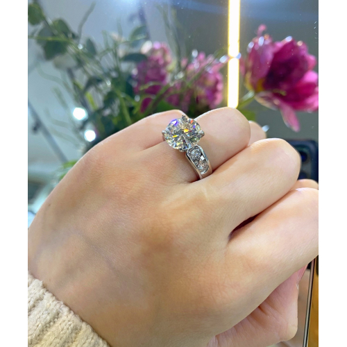 Prsten s diamantem 4,20 ct