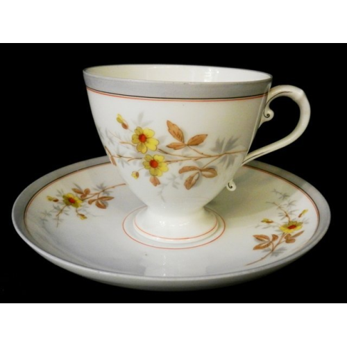 Cup with a saucer