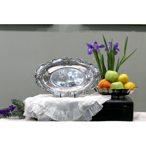 Stříbrná miska a monogramem - Bailey Banks & Biddle