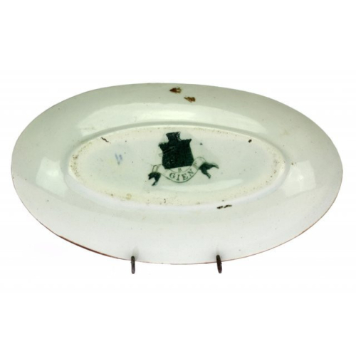 Oval porcelain bowl - Gien