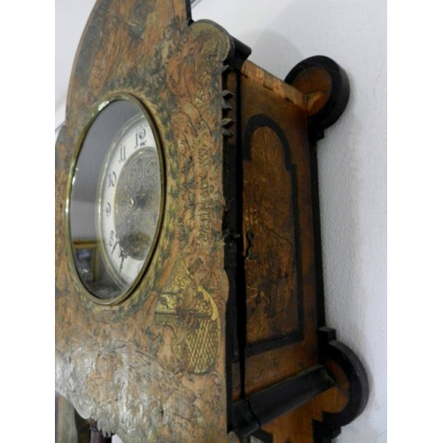 Nástěnné hodiny malované