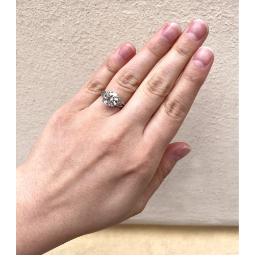 Ring with diamond 3,01 ct