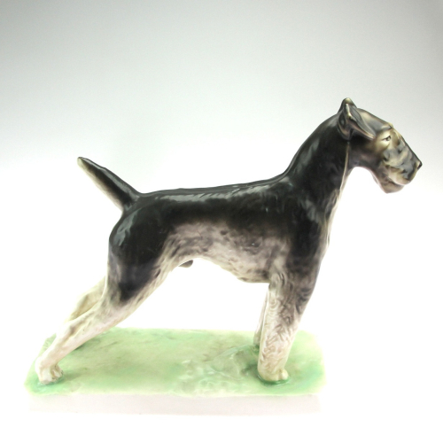 Porcelain dog figure - Royal Dux