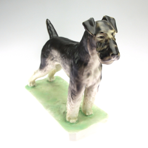 Dog statue - Royal Dux