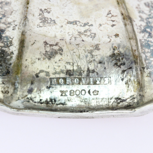 Secesní stříbrná váza - Horovitz