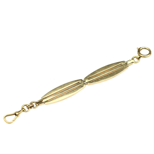 Gold pocket watch chain