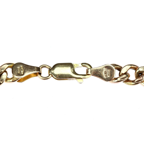 Náramek z 10karátového zlata - 20,6 cm