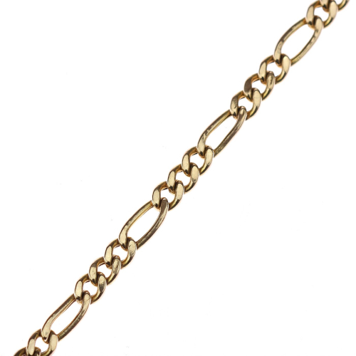 Náramek z 10karátového zlata - 20,6 cm