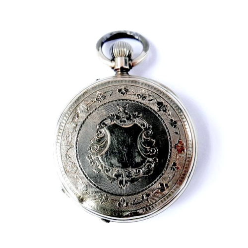 Zlaté dvouplášťové hodinky - medailon